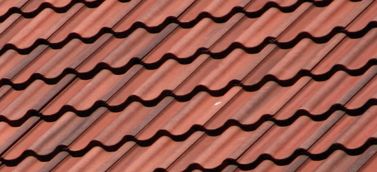 Cheltenham terracotta roof tiles